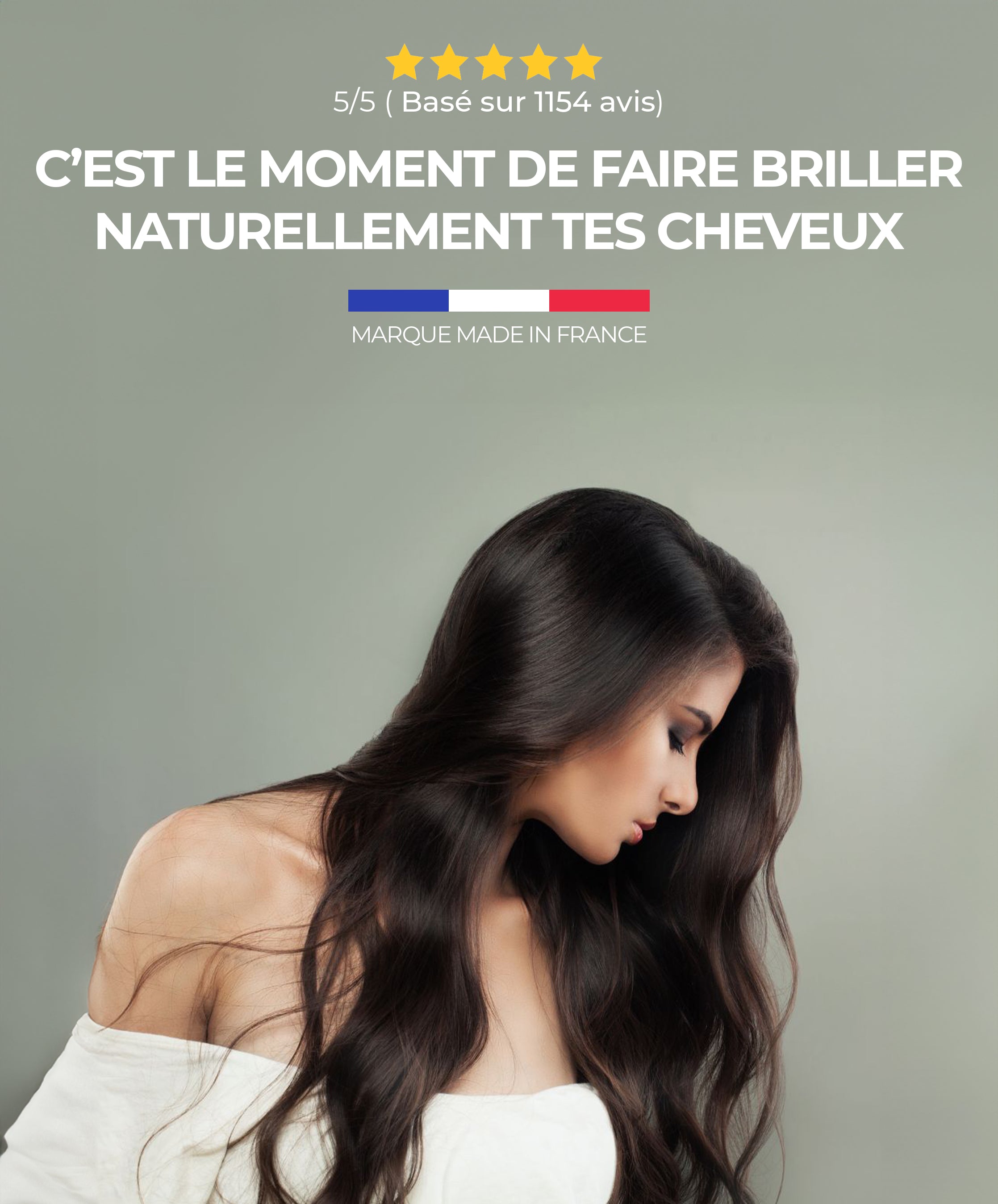 Soins cheveux cosmétiques français